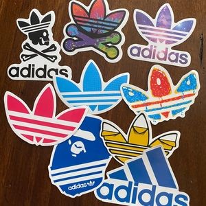 Adidas Stickers Bundle ⚔️sold on Cari⚔️